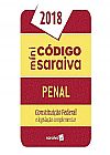 Capa do livro Minicódigo - Penal - Constituição Federal E Legislação Complementar - 24ª Ed. 2018, EDITORA SARAIVA