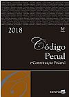 Capa do livro C�digo Penal e Constitui��o Federal 2018 - Tradicional, Equipe Saraiva
