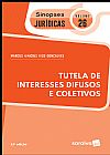 Capa do livro Tutela de interesses difusos e coletivos, Marcus Vinicius Rios Gon�alves