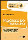 Capa do livro Processo do trabalho, C�sar Reinaldo Offa Basile