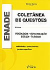 Capa do livro Enade Psicologia, Comunicação, Design, Turismo, Wander Garcia