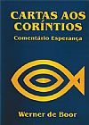 Capa do livro Cartas aos Coríntios - Comentário Esperança, Werner de Boor