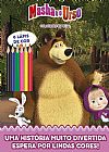 Capa do livro Masha e o Urso - Colorindo especial - Vol.2, On Line Editora