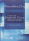 Capa do livro Curso de Direito Civil Brasileiro: Direito de Família - Vol.5, Maria Helena Diniz