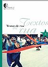 Capa do livro Textos de Rua, Grupo Galpão