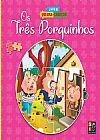 Capa do livro Livro de quebra-cabe�as - Os tr�s porquinhos, P� Da Letra