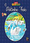 Capa do livro Livro de quebra-cabeças - O patinho feio, Pé Da Letra