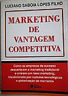 Capa do livro Marketing de vantagem competitiva, Luciano Saboia Lopes Filho