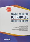 Capa do livro Manual de Direito do Trabalho, Sergio Pinto Martins