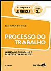 Capa do livro Sinopses jurídicas: Processo do trabalho - 7ª edição de 2019, César Reinaldo Offa Basile