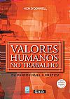 Capa do livro Valores Humanos no Trabalho, Ken Odonnell