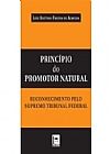 Capa do livro Principio do Promotor Natural, Telma Teixeira de Oliveira Almeida