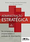Capa do livro Administração estratégica, Bruno Henrique Rocha Luíz Hamilton; Fernandes