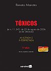 Capa do livro T�xicos, Renato Flavio Marc�o