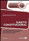 Capa do livro Direito constitucional, Rodrigo C�sar Rebello Pinho