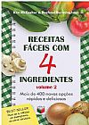 Capa do livro Receitas fáceis com 4 ingredientes (Vol. 2), Kim McCosker