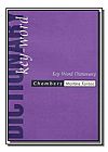 Capa do livro Chambers dictionary key-word, Chambers