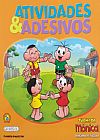 Capa do livro Atividades e adesivos - Turma da M�nica, Mauricio de Sousa