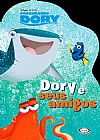Capa do livro Dory e seus amigos (procurando Dory) � livro recortado, Disney