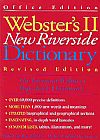 Capa do livro Webster�s II New Riverside Dictionary - Revised Edition, 