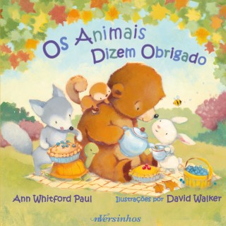 Capa do livro Os Animais Dizem Obrigado, Ann Whitford