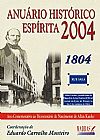 Capa do livro Anuário Histórico Espirita, Eduardo Carvalho Monteiro