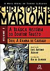 Capa do livro A tr�gica hist�ria do Doutor Fausto / Dido, a rainha de Catargo, Luiz Antonio Aguiar